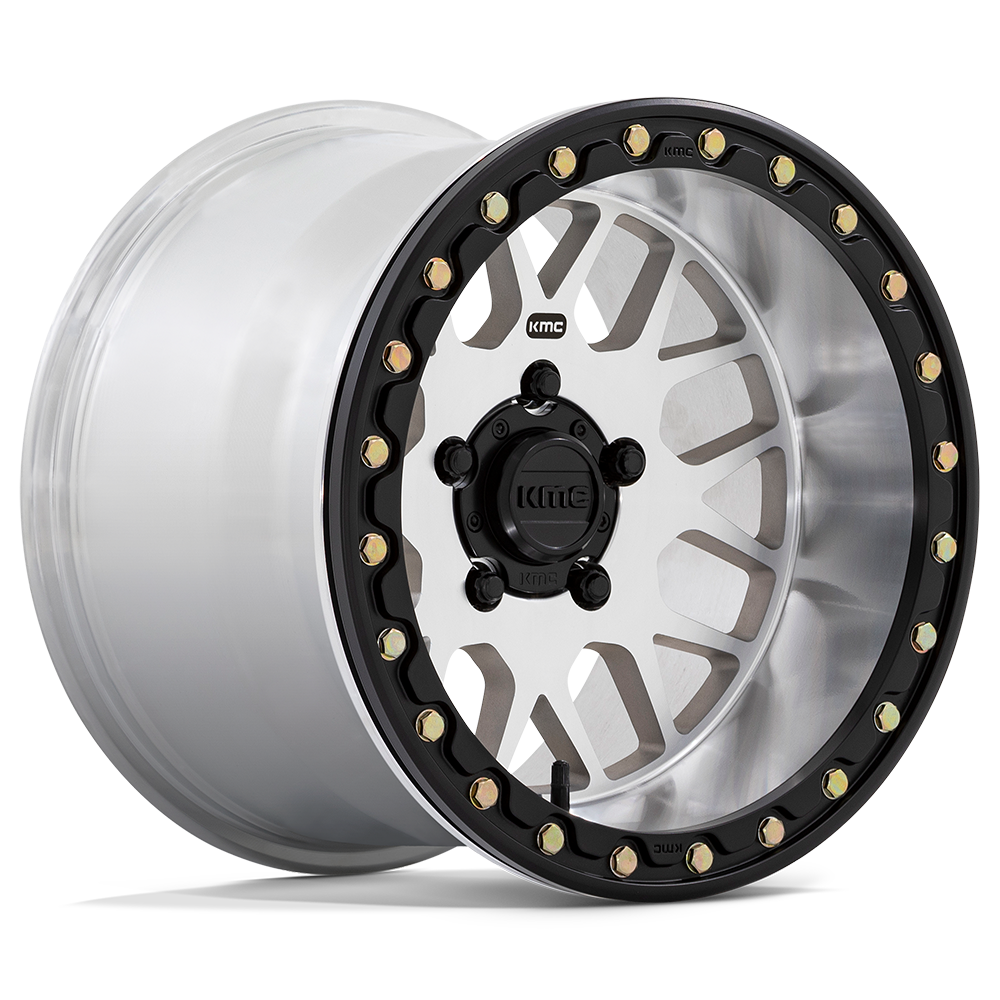 14x7 KMC UTV KS235 GRENADE BEADLOCK Machined Wheel 4x156 (38mm)