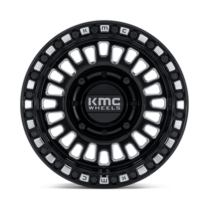 15x7 KMC Powersports KS242 Aztec Black Milled UTV BEADLOCK Wheel 4x137 (38mm)