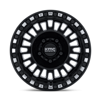 15x8 KMC Powersports KS242 Aztec Black Milled UTV BEADLOCK Wheel 5x4.5 (0mm)