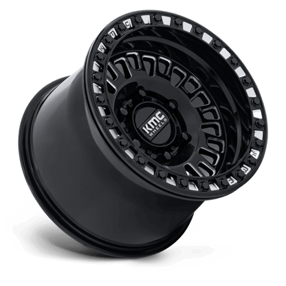 15x8 KMC Powersports KS242 Aztec Black Milled UTV BEADLOCK Wheel 6x5.5 (0mm)