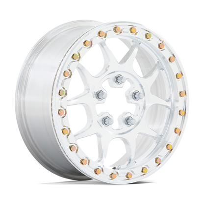15x10 KMC Powersports KS437 Toro Raw Machined FORGED BEADLOCK Wheel 5x4.5 (0mm)