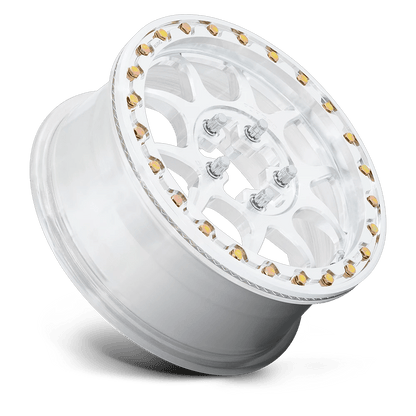 15x10 KMC Powersports KS437 Toro Raw Machined FORGED BEADLOCK Wheel 5x4.5 (0mm)