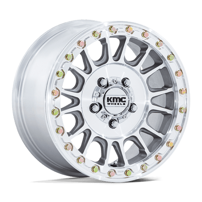15x7 KMC Powersports KS239 Impact Machined UTV BEADLOCK Wheel 4x137 (10mm)