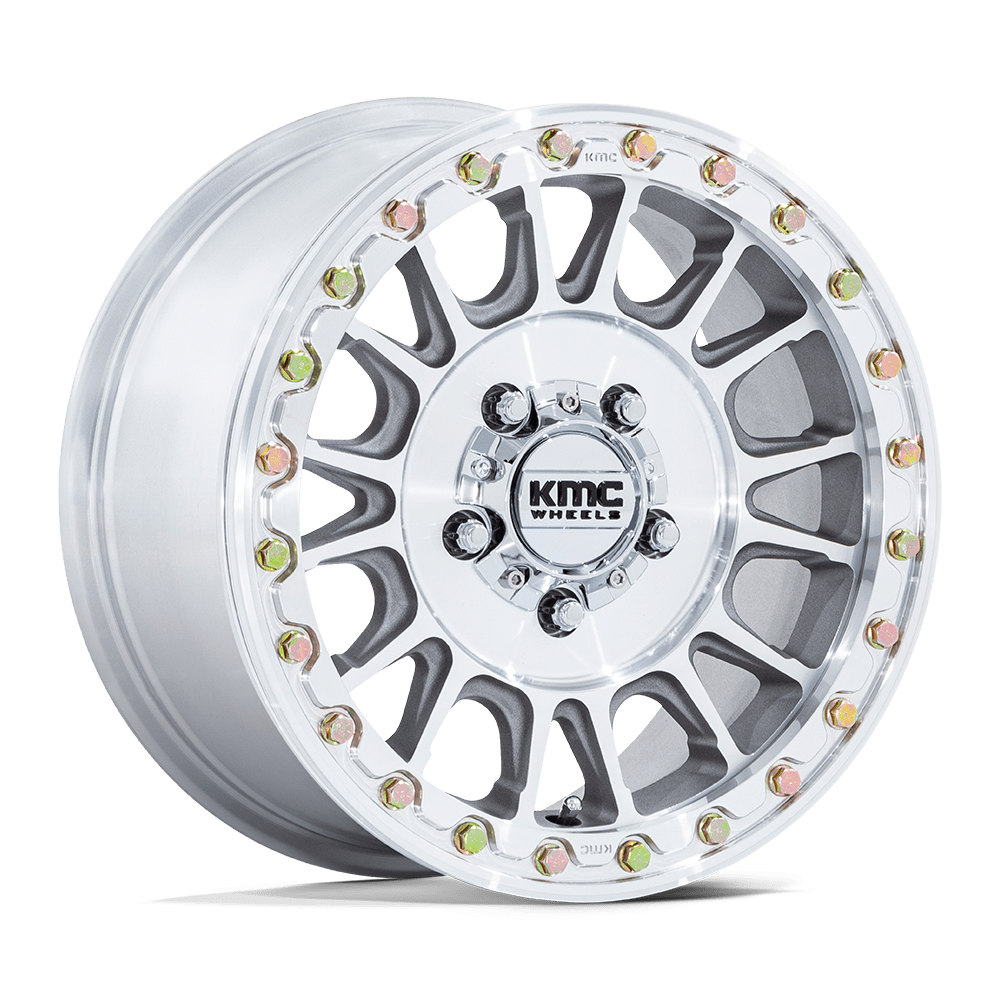 15x7 KMC Powersports KS239 Impact Machined UTV BEADLOCK Wheel 5x4.5 (38mm)