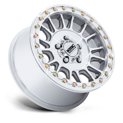 15x7 KMC Powersports KS239 Impact Machined UTV BEADLOCK Wheel 5x4.5 (38mm)