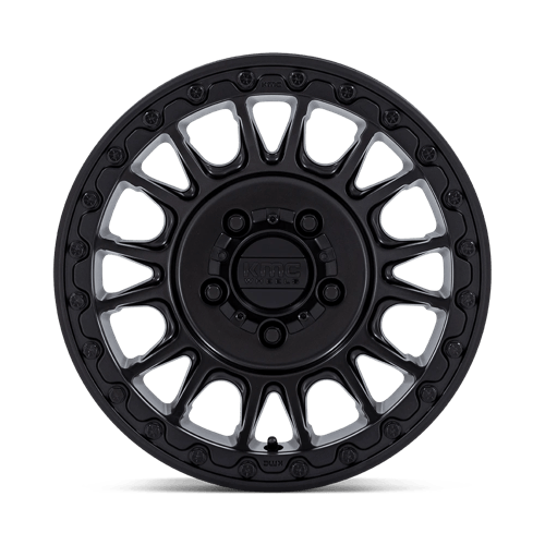 15x8 KMC Powersports KS239 Impact Satin Black UTV BEADLOCK Wheel 4x137 (0mm)