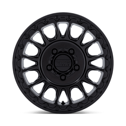 15x7 KMC Powersports KS239 Impact Satin Black UTV BEADLOCK Wheel 4x137 (10mm)