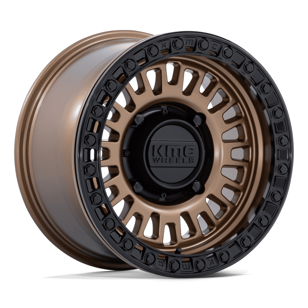 15x10 KMC Powersports KS242 Aztec Bronze Black UTV BEADLOCK Wheel 4x156 (0mm)