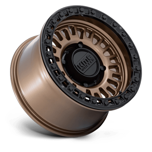 15x7 KMC KS242 Aztec Matte Bronze Matte Black UTV BEADLOCK Wheel 4x137 (38mm)