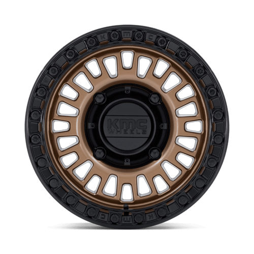 15x10 KMC KS242 Aztec Matte Bronze Matte Black UTV BEADLOCK Wheel 6x5.5 (0mm)
