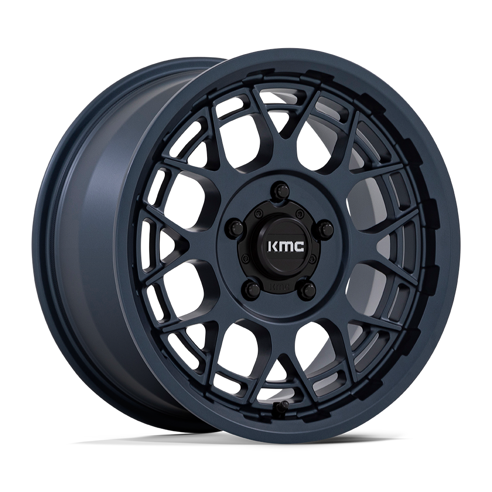15x7 KMC Powersports KS139 Technic Metallic Blue UTV Wheel 4x137 (38mm)