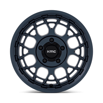 15x7 KMC Powersports KS139 Technic Metallic Blue UTV Wheel 4x137 (38mm)