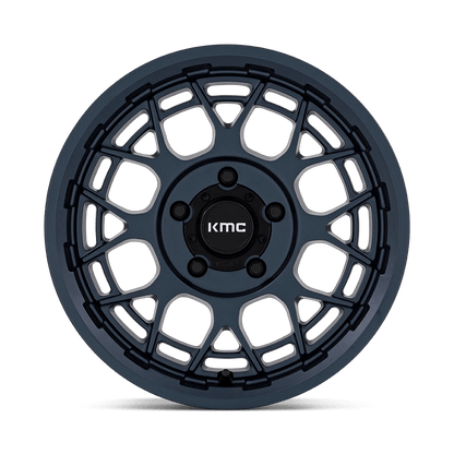 15x7 KMC Powersports KS139 Technic Metallic Blue UTV Wheel 4x156 (38mm)