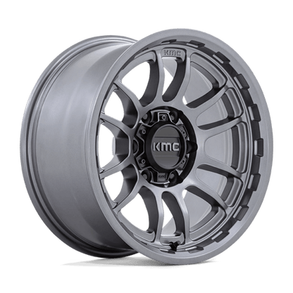 20x9 KMC KM727 Wrath Matte Anthracite Wheel 6x5.5 (0mm)