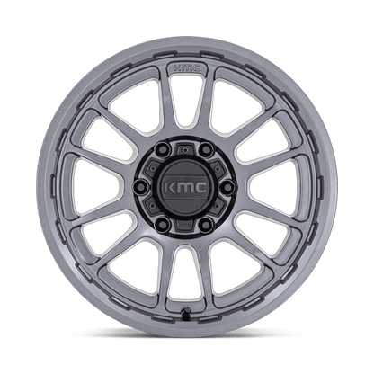 17x8.5 KMC KM727 Wrath Matte Anthracite Wheel 6x5.5 (-10mm)