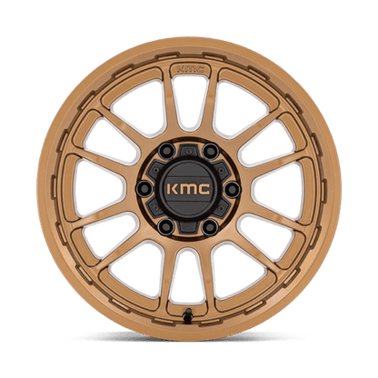 17x8.5 KMC KM727 Wrath Matte Bronze Wheel 6x5.5 (-10mm)