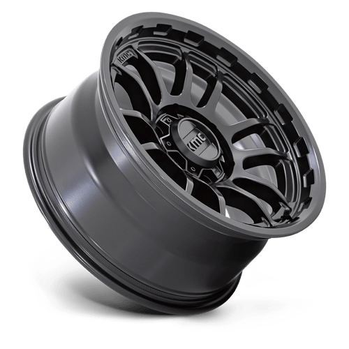 20x9 KMC KM727 Wrath Satin Black Wheel 6x5.5 (0mm)