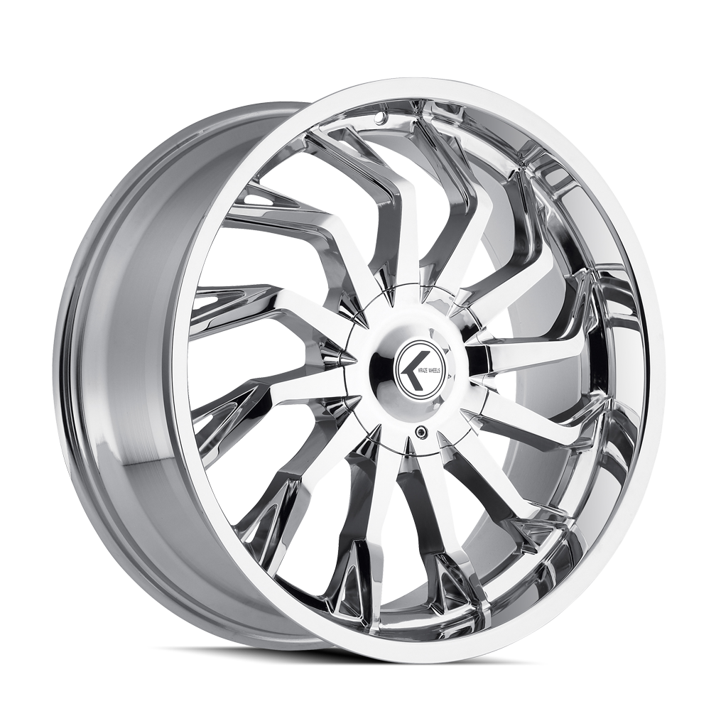 22x9.5 Kraze SCRILLA Chrome Wheel 5x115/5x120 (18mm)