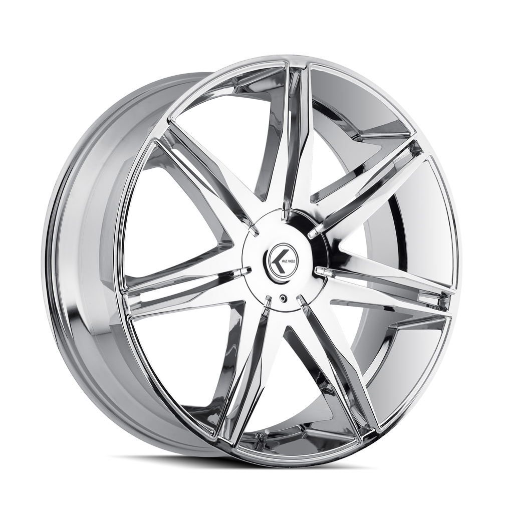 24x9.5 Kraze EPIC Chrome Wheel 5x115/5x120 (18mm)