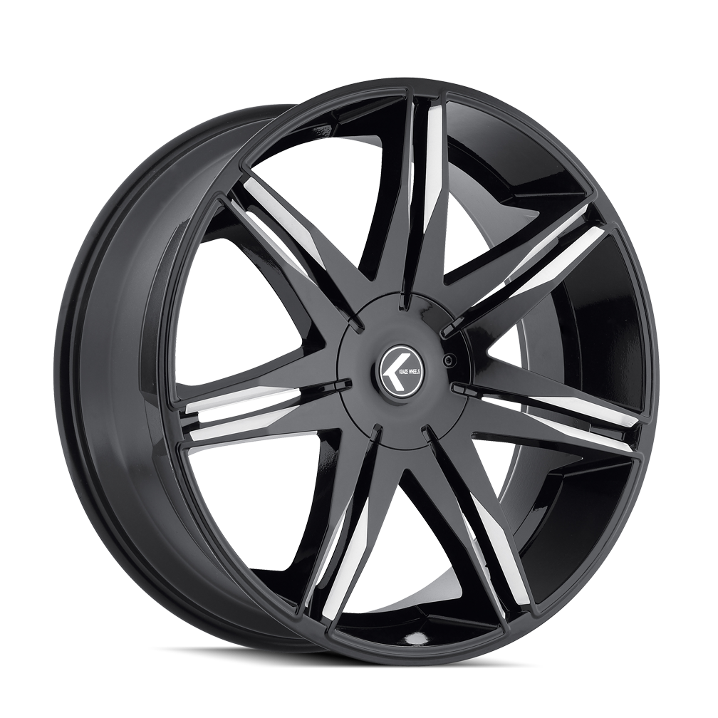 26x10 Kraze EPIC Black/Milled Wheel 5x5/5x5.5 (18mm)