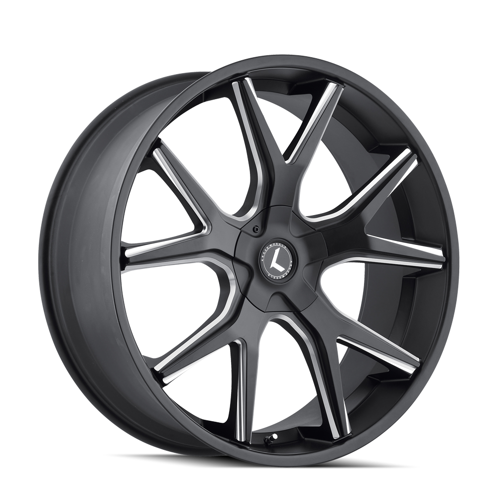 26x10 Kraze SPLTZ Black/Milled Wheel 5x5/5x5.5 (18mm)