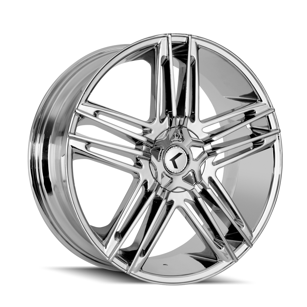 20x8.5 Kraze HELLA Chrome Wheel 5x112/5x4.5 (40mm)