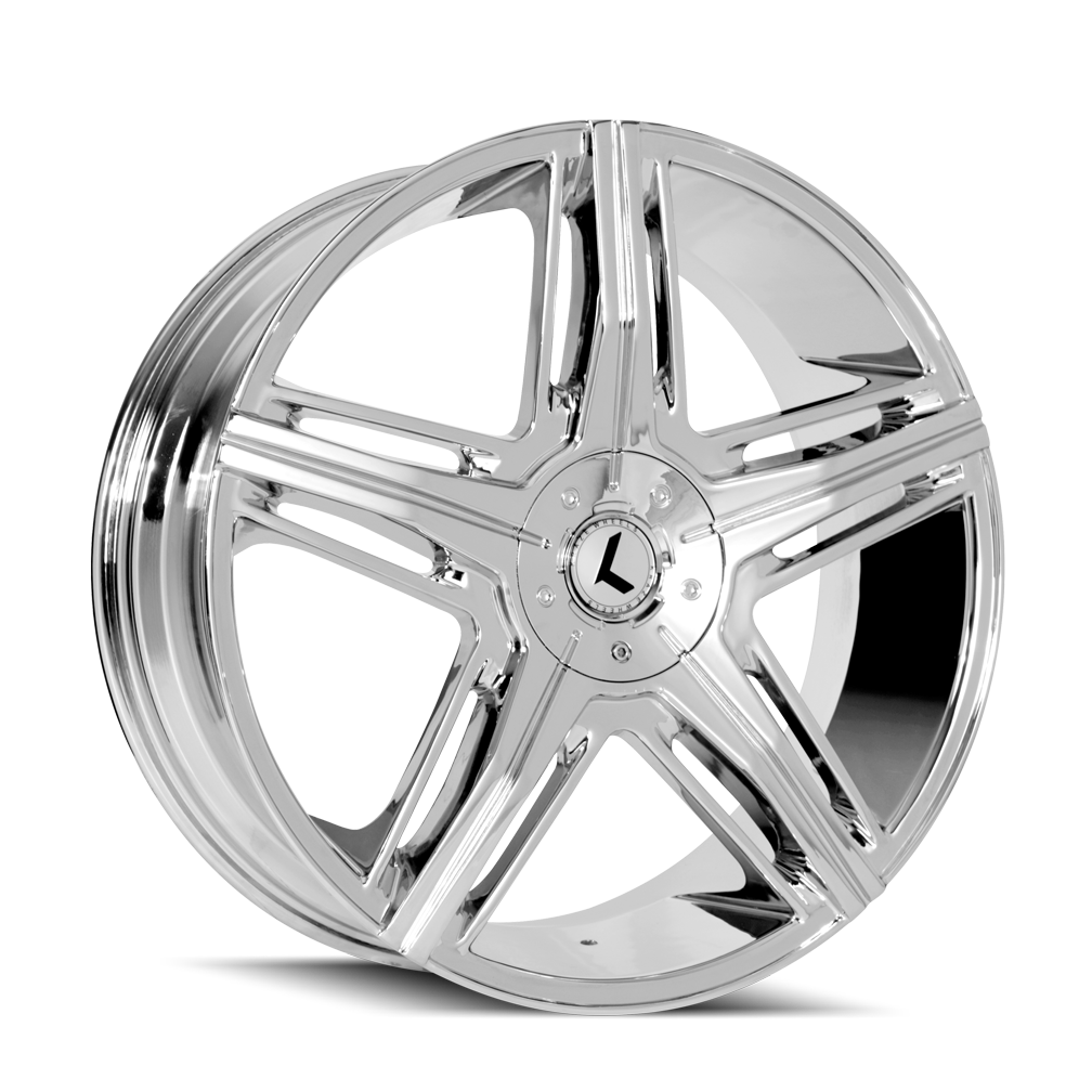 20x8.5 Kraze Hype Chrome Wheel 5x110/5x115 (40mm)