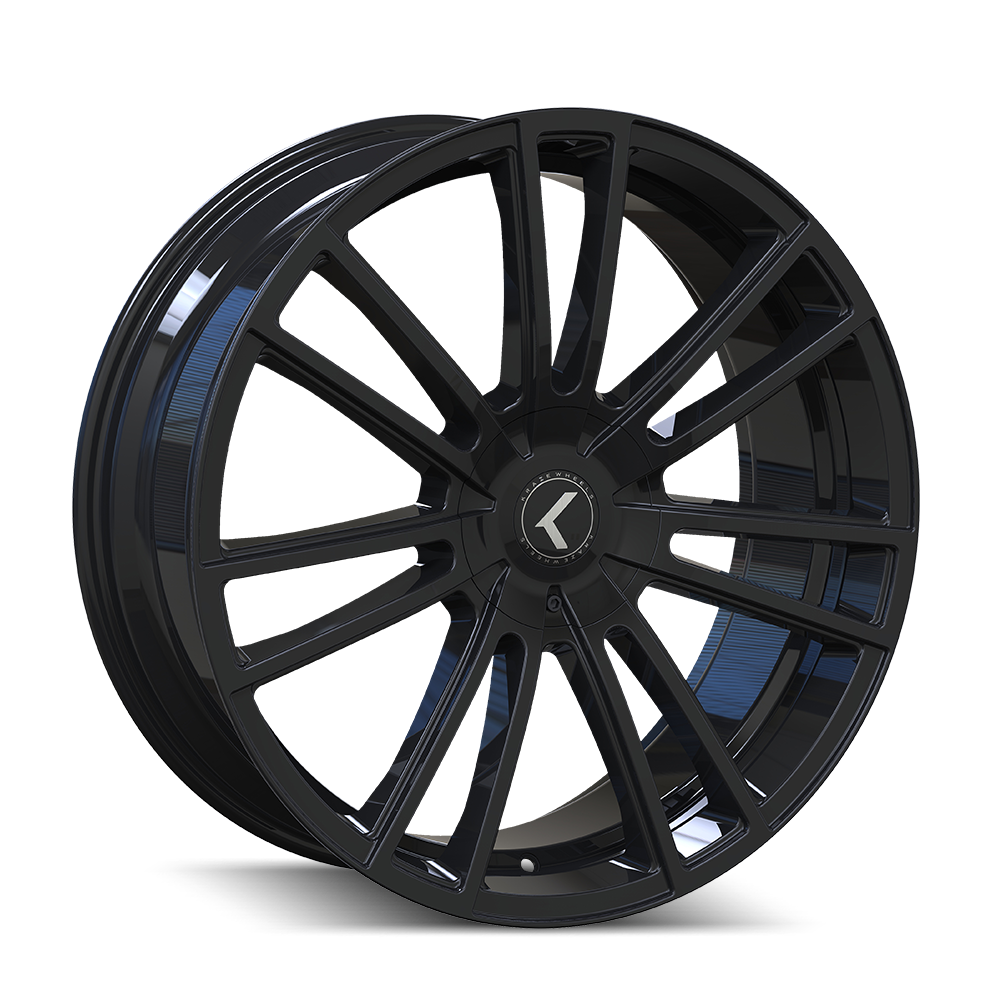 22x8.5 Kraze Spectra Gloss Black Wheel 5x110/5x5 (38mm)