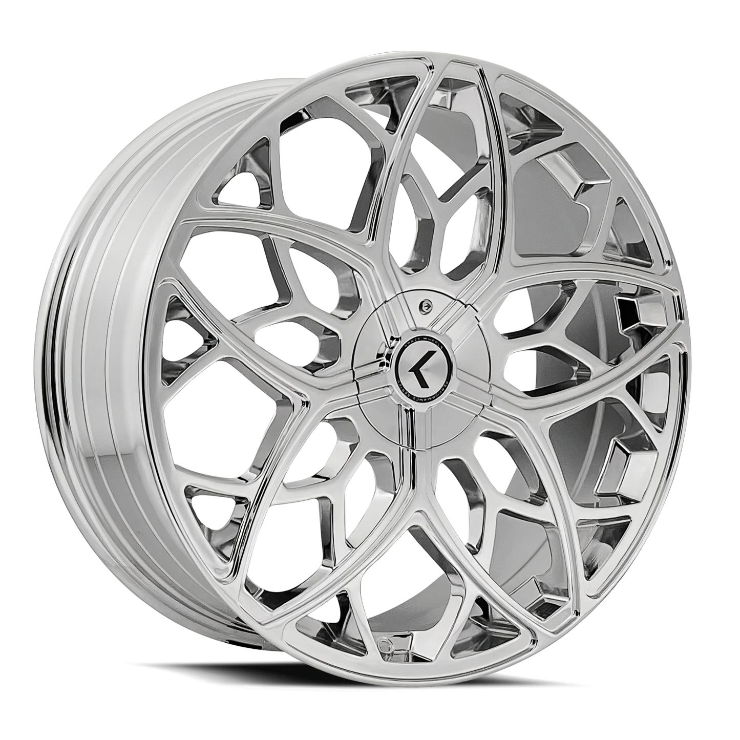 20x8.5 Kraze KR184 Ricochet Chrome Wheel 5x112/5x4.5 (38mm)