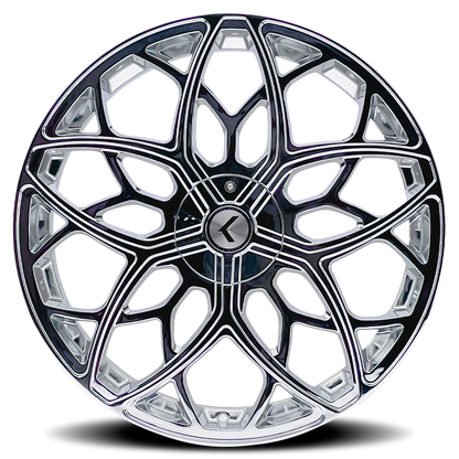 20x8.5 Kraze KR184 Ricochet Chrome Wheel 5x112/5x4.5 (38mm)