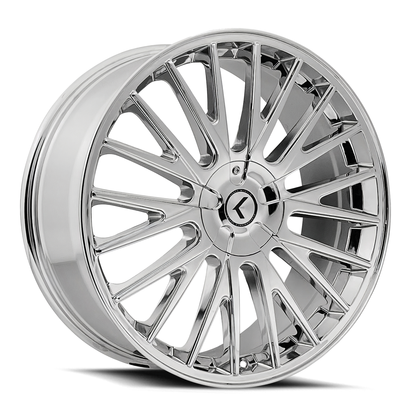 20x8.5 Kraze KR185 Double Down Chrome Wheel 5x4.25/5x4.5 (38mm)