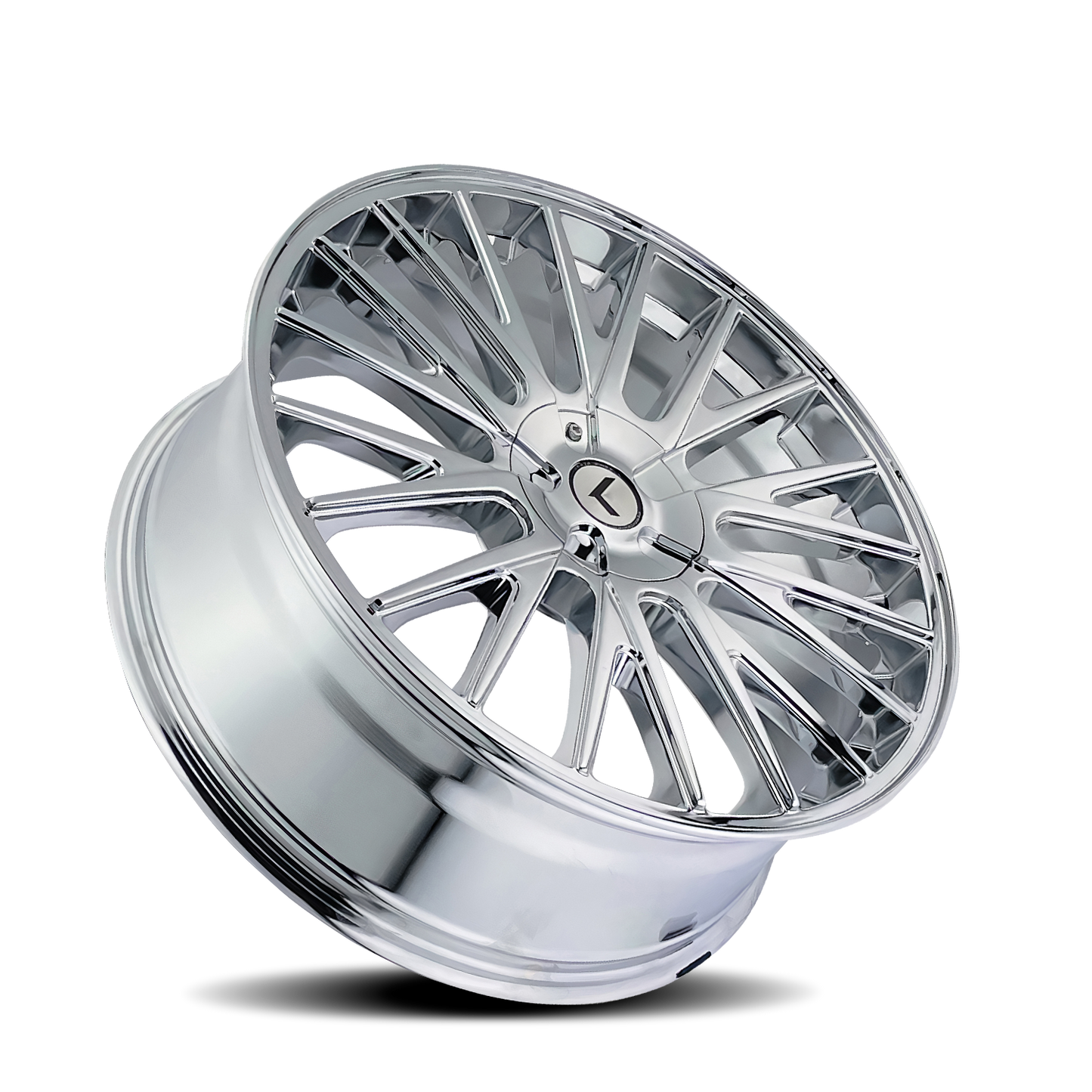20x8.5 Kraze KR185 Double Down Chrome Wheel 5x4.25/5x4.5 (38mm)