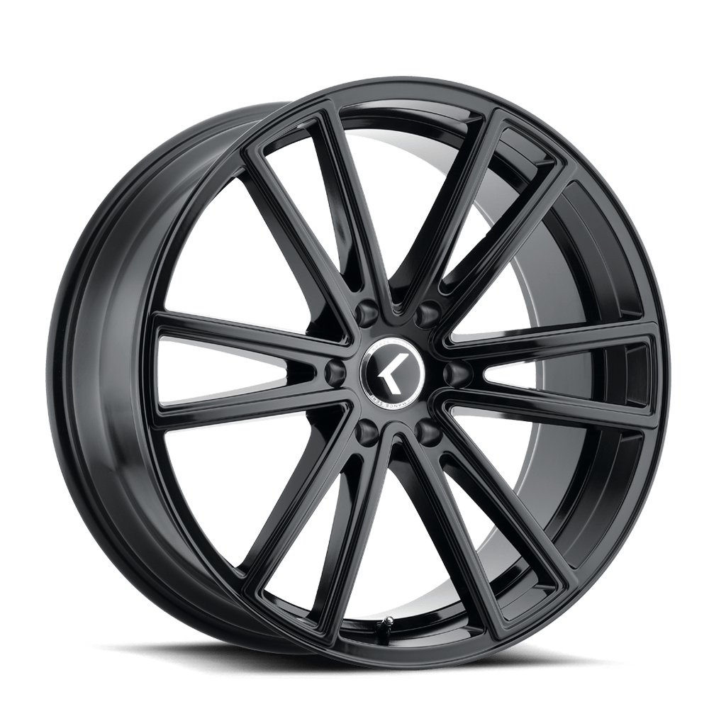 17x8 Kraze Lusso Gloss Black Wheel 5x4.5 (38mm)