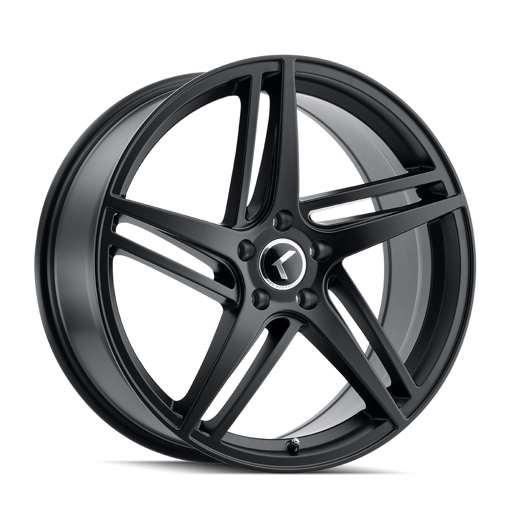 17x8 Kraze Milano Satin Black Wheel 5x108 (38mm)
