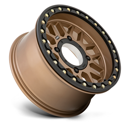 15x7 KMC UTV KS235 GRENADE BEADLOCK Satin Bronze Wheel 4x156 (10mm)