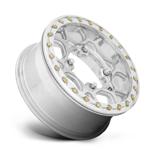 15x6 KMC KS433 Mesa Raw Machined FORGED UTV Wheel 4x156 (38mm)