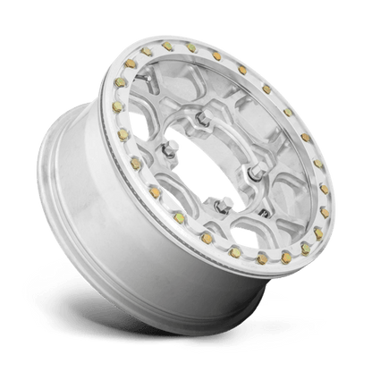 15x6 KMC KS433 Mesa Raw Machined FORGED UTV Wheel 4x156 (38mm)
