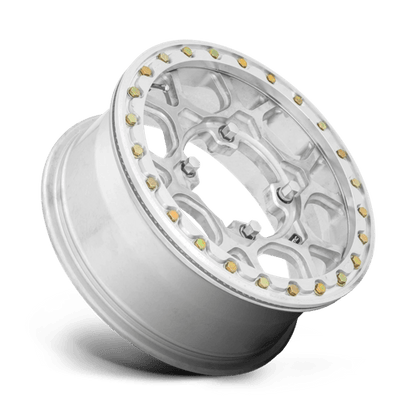 15x6 KMC KS433 Mesa Raw Machined FORGED UTV Wheel 4x156 (38mm)