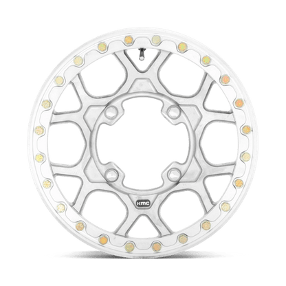 15x6 KMC KS433 Mesa Raw Machined FORGED UTV Wheel 4x156 (38mm)