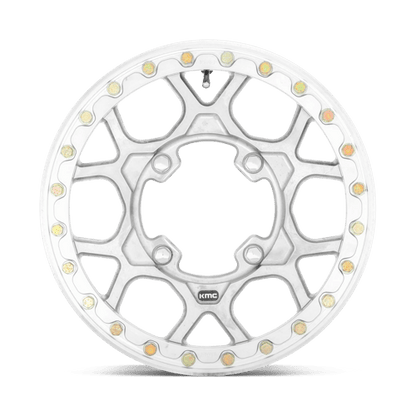 15x6 KMC KS433 Mesa Raw Machined FORGED UTV Wheel 4x137 (38mm)