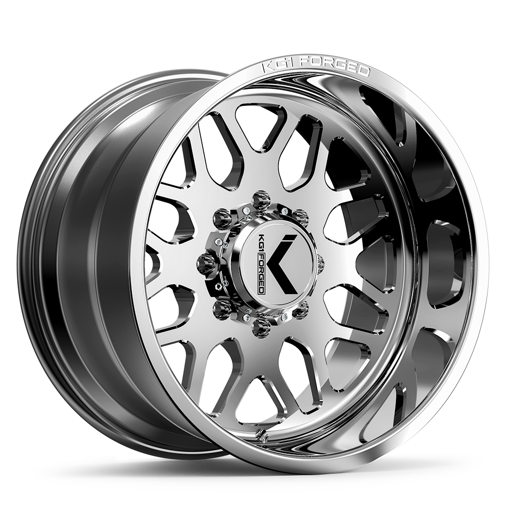 20x9 KG1 Forged KU001 Veteran Polished UTV Wheel 4x156 (0mm)