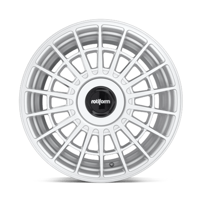 18x8.5 Rotiform R143 LAS-R Gloss Silver Wheel 4x100 (35mm)