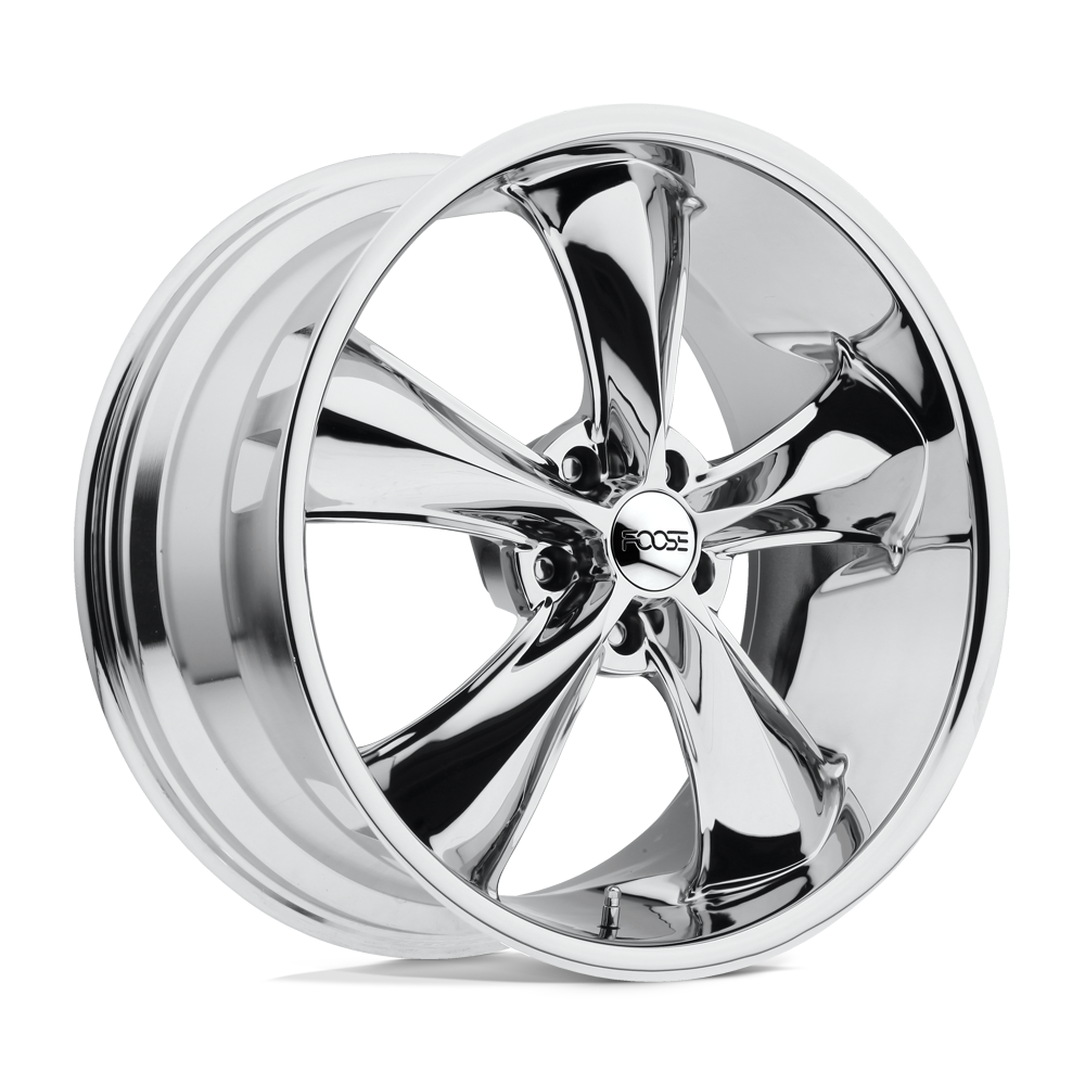 20x10 Foose F105 LEGEND CHROME PLATED Wheel 5x5 (1mm)