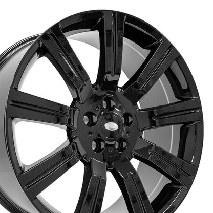 22x10 OE Wheels LR01 Gloss Black Wheel 5x120 (50mm)