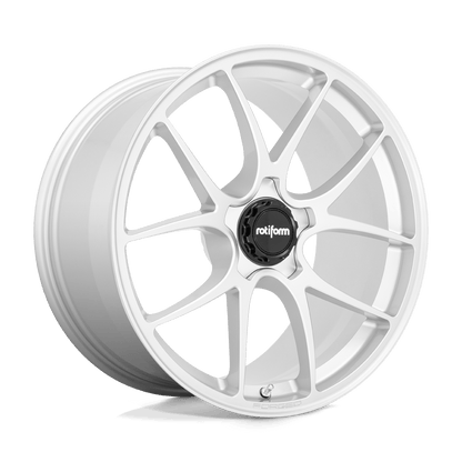 21x12 Rotiform R900 LTN Gloss Silver Wheel 5x130 (65mm)