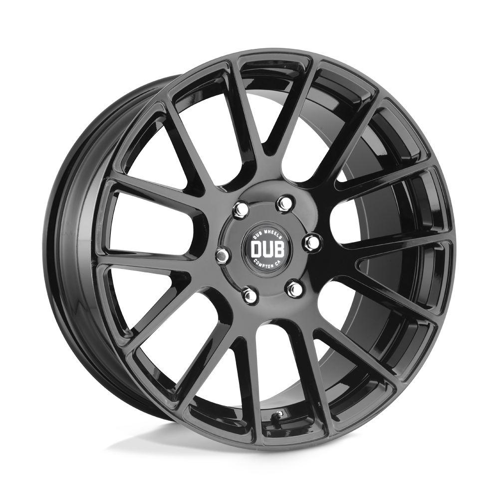20x9 DUB S205 LUxE GLOSS BLACK Wheel 6x5.5 (30mm)