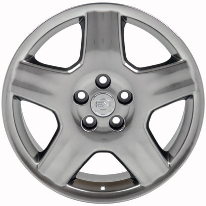18x7.5 OE Wheels LX02 Hyper Black Wheel 5x4.5 (45mm)