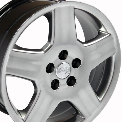 18x7.5 OE Wheels LX02 Hyper Black Wheel 5x4.5 (45mm)