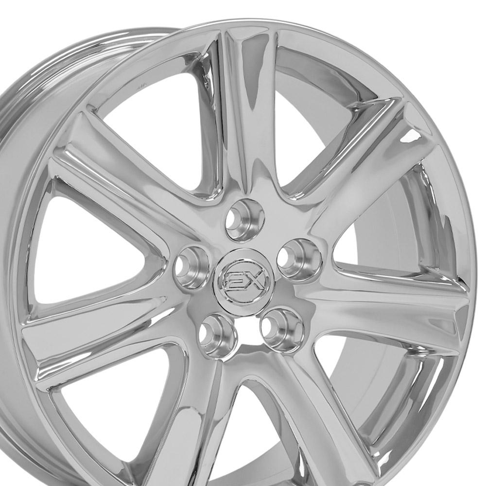 17x7 OE Wheels LX12 Chrome Wheel 5x4.5 (45mm)