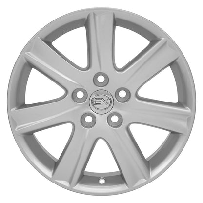 17x7 OE Wheels LX12 Silver Wheel 5x4.5 (45mm)